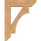 Ekena Millwork Westlake Slat Smooth Bracket w/ Offset Brace, Western Red Cedar, 7 1/2"W x 28"D x 36"H BKT0806X28X36WTL06SWR - alternate 2